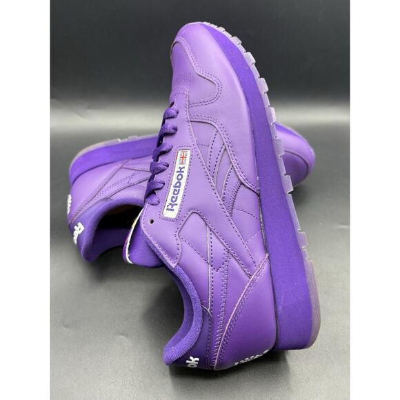 Size 10- Reebok Popsicle x Classic Leather Purple Emperor GY2431 main image 12